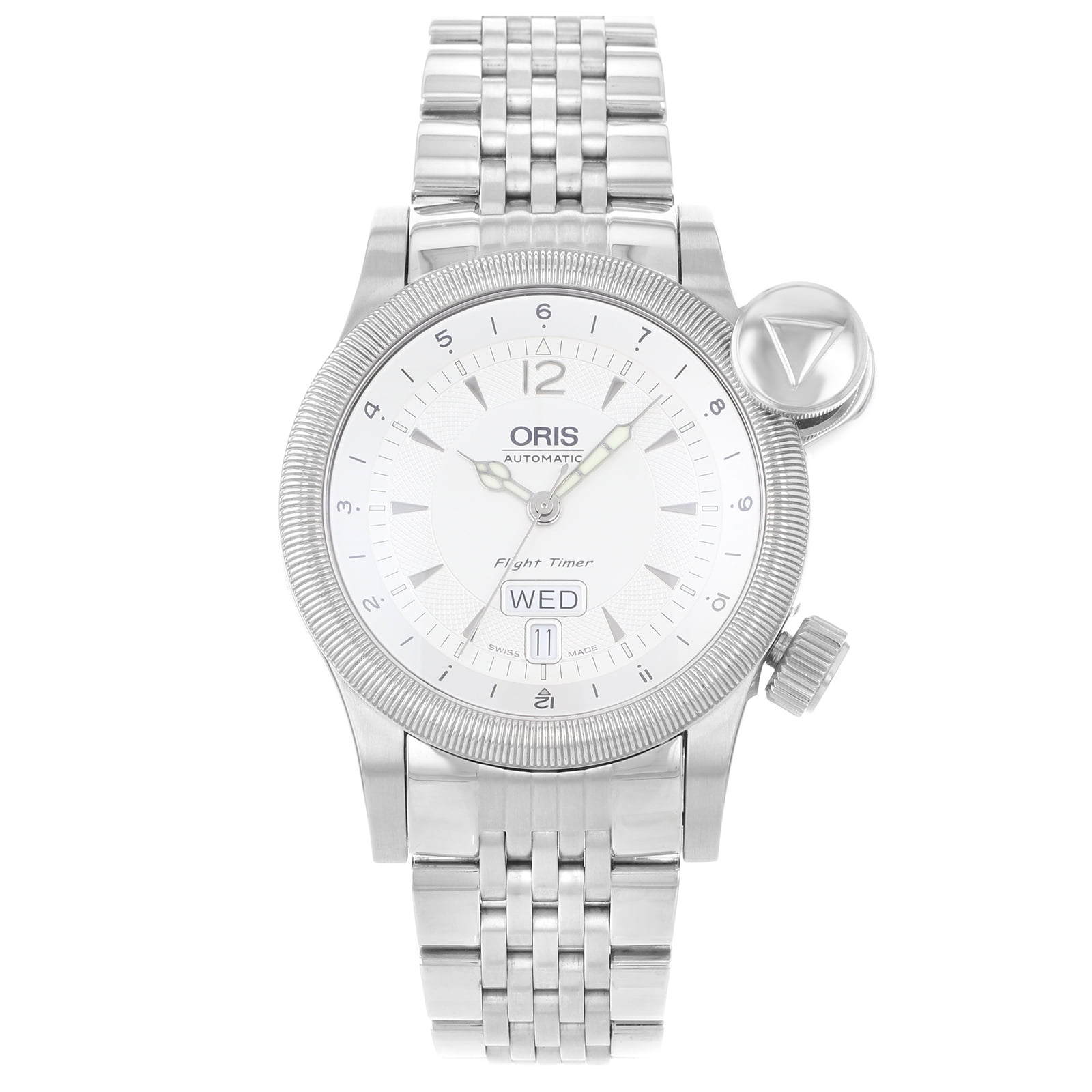 Oris flight timer day date online