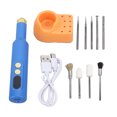 thumbnail image 2 of Stylo de Polissage Électrique, Léger Multi-Usage Rechargeable 18000RPM Outil Électrique 3 Vitesses Réglables pour Broyage, 2 of 7