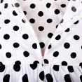 thumbnail image 5 of LIJCC Girls' Sleeveless Polka Dot Dress - Flower-Accented Belt Detail - Cute Design - Ideal for Casual Outings, Playdates & Special Occasions, 5 of 9