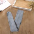 thumbnail image 6 of Jalioing Girls' Winter Fleece Lined Tights Velour Warm Soft Leggings Socks Stretch Skinny Pant (3-4 Years, Gray), 6 of 8