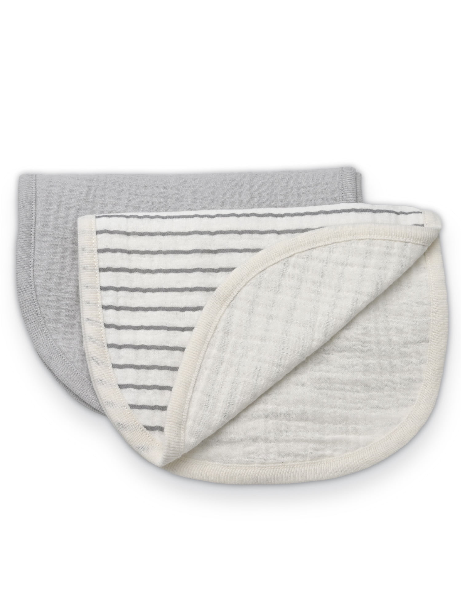 Carter's Child of Mine Infant Unisex Burp Cloths, 2 Pack, one size