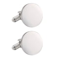 thumbnail image 2 of 2x 2x Gemelos para Camisa de Vestir Gemelos para Hombre, Novedad Camisa Studs Gemelos Redondos para El Día de Valentín Fiesta de Negocios Aniversa 2 piezas, 2 of 8