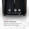 thumbnail image 2 of Russell Hobbs TR9150BKR Grille-Pain 2 Tranches Style Rétro - Noir, 2 of 5