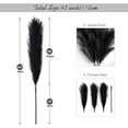 thumbnail image 4 of Danolapsi 4 PCS 49" Faux Pampas Grass Decor Large TallArtificial Fake Flower Boho Bedroom Decor Bulrush Reed Grass For Floor Vase Farmhouse Wedding Mothers Day Decoration, 4 of 9