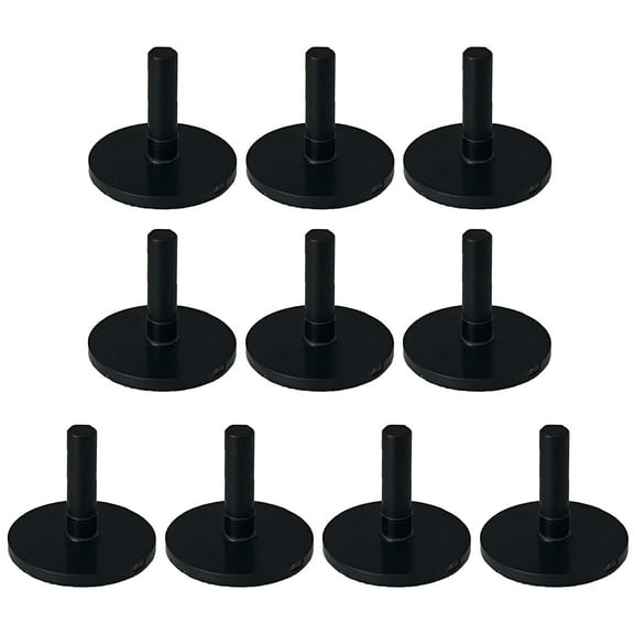 opvise 10Pcs Rubber Duck Mount with Adhesive Effectively Fix Removable Anti-slip Fixed Yellow Duck Car Model Display Bracket