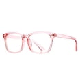 thumbnail image 2 of Montura de Gafas Pro Acme con Lentes Claros sin Prescripción en Rosa Transparente, 2 of 7