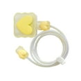 thumbnail image 2 of Cargadores Cable Funda protectora, Funda protectora Adaptador Cable Accesorio USB DIY Cable Protector Funda de cable de datos para teléfono móvil amor amarillo Hugo Protector de cable de bricolaje, 2 of 9
