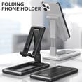 thumbnail image 1 of Adjustable Mobile Cell Phone Tablet Holder Stand Desk Tablet Foldable Portable for Desk, 1 of 10