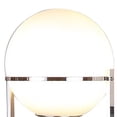 thumbnail image 2 of Benjara Jim 22" Table Lamp- LED Light- Metal Body- Modern Globe Shade- Silver, 2 of 7