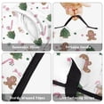 thumbnail image 6 of White Christmas Gingerbread Man Pattern Toddler Nap Mats for Kids Preschool,50"x20" Sleeping Mat Bag or Kids,Toddler Sleeping Bag,Toddler Nap Mat or Daycare, 6 of 6