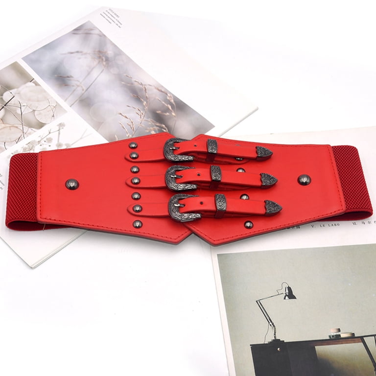 Ladies Fashion Versatile Belt Elastic Girdle Dress Belt  display picture 1