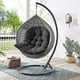 thumbnail image 1 of En Indoor Hanging Egg Swing Ock Ch S Pad Cush Pads (incg Seat Cush ), 1 of 5