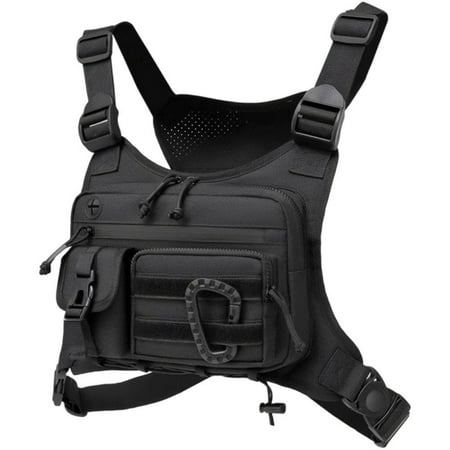 Outdoor Running Chest Bag, Waterproof Anti-Theft Chest Pack Rig, Lightweight Running Vest Rigs For Outdoor Sports Workouts