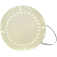 thumbnail image 5 of W LED Monogram White Bisque 4 x 4 Porcelain Ceramic Decorative Hanging Ornament, 5 of 6