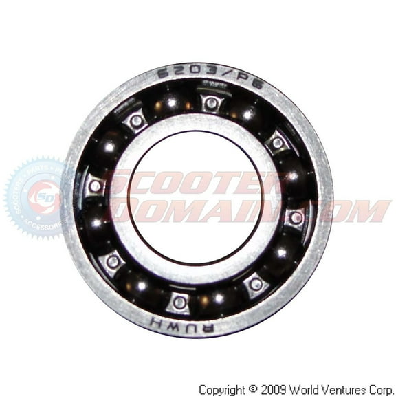 Bearing 6203 / P6 for GY6 150cc Scooters