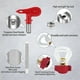 thumbnail image 2 of Reversible Airless SprayPaint Tip Nozzles with Tip Guard Nozzle Seats & Paint SprayGun Filters for Airless Sprayer, 2 of 5
