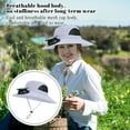 thumbnail image 3 of Solar Powered Cooling Hat with Built-in Fan, Wide Brim Sun Protection, Lightweight and Breathable for Outdoor Activities, 3 of 4