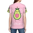 thumbnail image 7 of Wukai Cute Avocado Youth Unisex Short Sleeve T-Shirt for Boys, Girls, Teens, and Kids-X-Large, 7 of 7
