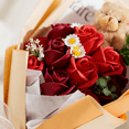 thumbnail image 4 of FTCBJJA Artificial Rose Flower Bouquet Gifts, 11 Scented Soap Roses Gift Box Romantic Artificial Rose Decorations for Valentine's Day, Anniversary, Wedding or Birthday, Purple, 4 of 7