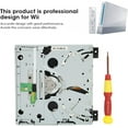 thumbnail image 2 of HUGFEGWE ROM Disc Drive for Nintendo Drive Disc Professional ROM Disc Drive Replacement ROM Drive Dual IC Disc Repair Part for Nintendo for Wii D2E Console CJB91-36399, 2 of 9