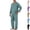 Turquoise, variant on HAJWOH Button Front Men's Pajama Sets - Soft Comfortable Sleepwear for Home for Sleep and Relaxation