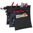 thumbnail image 1 of Custom Leathercraft 1100 3 Multipurpose Clip On Zippered Bags Set, 1 of 1