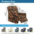 thumbnail image 3 of Renewold Dachshund Maple Leaf Reclining Sofa Cover Heavy Duty Couch Protector 4 Pieces Recliner Cover Machine Washable Lazy Boy Recliner Chair Slipcover Fall Decor for Pets, Dogs, Cats, 3 of 8
