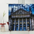 thumbnail image 7 of Old Fashid Shower Curtains Retro Building Church Castle Bathtub r Hanging Curtain Bath Accessories Polyester Fabric, 7 of 7