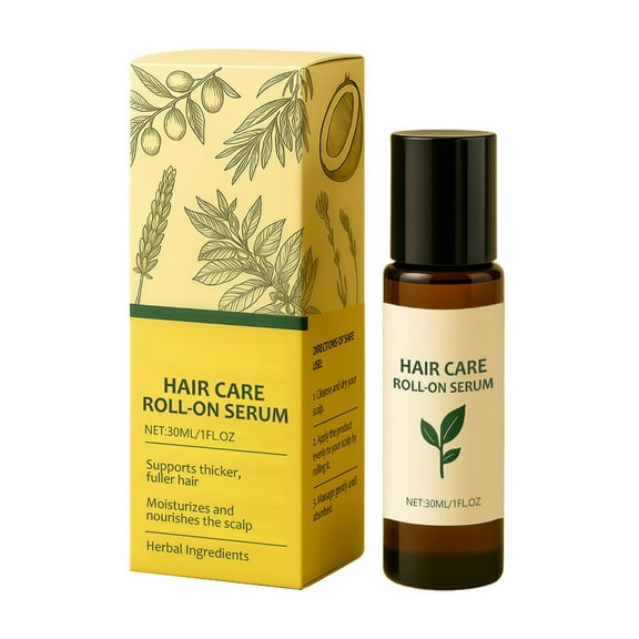 Kokovifyves Hair Care Roll - on Serum Nourish Follicles Strengthen Boost Growth 30ml