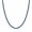 Gold Sapphire Blue, variant on Gold Tennis Necklace for Women Colorful CZ Ruby Emerald Sapphire