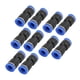 thumbnail image 1 of Conector rápido de manguera neumática de 2 vías, 10 piezas, diámetro de 8 mm, 1 of 3