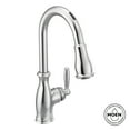 thumbnail image 4 of Moen 7185Evc Chrome One-Handle Pulldown Kitchen Faucet, 4 of 7