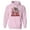 Pink, variant on Sleigh Tis the Season Hoodie Sweatshirt Unisex Large White