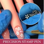 Stamp Pen Set - 6 Piece DIY Tools with Patterns for Nail Design 6PCS