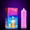 thumbnail image 3 of Condón duradero, consolador de látex Natural de larga duración, condón en forma de partículas grandes, condón de estimulación del punto G sexual, 3 of 5