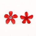 thumbnail image 3 of Abbracc 20 Pcs Boutons en Résine avec Strass Cristal Perles Plates DIY Rouge, 3 of 7