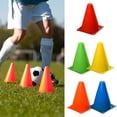 thumbnail image 2 of 10Pcs Plastic Cones Safety Sports Exercise Football Training p Pitch Q5G6, 2 of 9