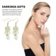 thumbnail image 4 of 1 Pair Jade Earrings Women Dangle Earrings Creative Hook Earrings Girls Ear Jewelry, 4 of 4