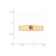 thumbnail image 2 of 14K Yellow Gold Polished Finish Medium Size Number 94 Charm Pendant, 2 of 2
