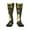 1 Black, variant on Mallard Ducks Wild Birds Knee Socks, High Socks Long Stretchy Sock Women Knee High Stocking, Long Socks for Women