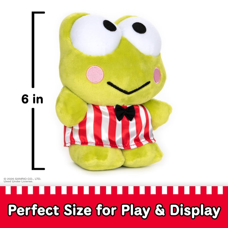 GUND, Sanrio Keroppi Plush, 6 Inch, Soft Stuffed Animal - Walmart.com