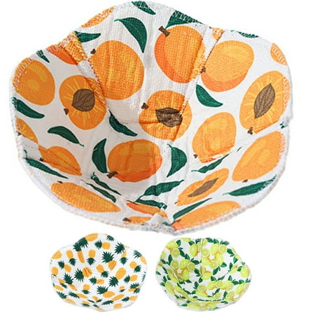 

BESTONZON 3Pcs Heat Resistant Bowl Holders Insulated Microwave Bowl Covers Kitchen Supplies