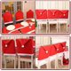 thumbnail image 2 of 6 pack de fundas navideñas para sillas, decoración navideña, fundas para sillas, fundas para sillas, cubiertas para sillas, juego de fundas para fiestas navideñas, cena en casa, Chri Feliz Sencillez, 2 of 5