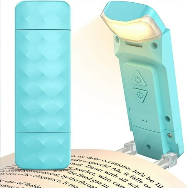 Fiudx Lámpara de Lectura con Clip, Recargable Por Usb, 3 Modos de Color, 5 Niveles de Brillo, Led Que Cuida La Vista, Ángulo Ajustable, Flexible para Dormir o Trabajar, Portátil para Todas Las Edades