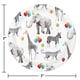thumbnail image 2 of Platos de Postre Fiesta Animales 24 Piezas, 2 of 2