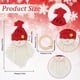 thumbnail image 4 of 3 juegos de kits de macramé navideños, kits de adornos navideños de macramé, adorno de macramé con instrucciones, kit de macramé de Papá Noel, 4 of 9