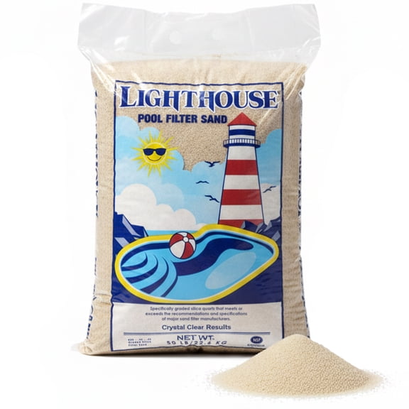 U.S. Silica Pool Filter Silica Sand, Crystalline, 50 lb.