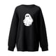 thumbnail image 3 of Blusa holgada de manga larga con estampado de otoño a la moda de Halloween para mujer, jersey informal de cuello redondo, Tops, sudadera Fridja  fjkfkj7246, 3 of 4