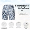 thumbnail image 5 of Lsque Mens Swim Trunks Seaside Primary Color Pattern - Bathing Suit Compression Liner - Beach Swim Shorts Swimwear - (S-3XL) - Stretch Quick Dry -Large, 5 of 9