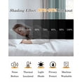 thumbnail image 5 of Teal Aqua Stripes Blackout Curtains 54 Inches Long for Bedroom, Minimalist Abstract Vertical Lines Thermal Insulated Room Darkening Black Out Window Curtain Panels Grommet Drapes for Living Room, 5 of 8